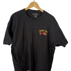 Salt Life Spicy Tuna Graphic T-Shirt Black 2XL